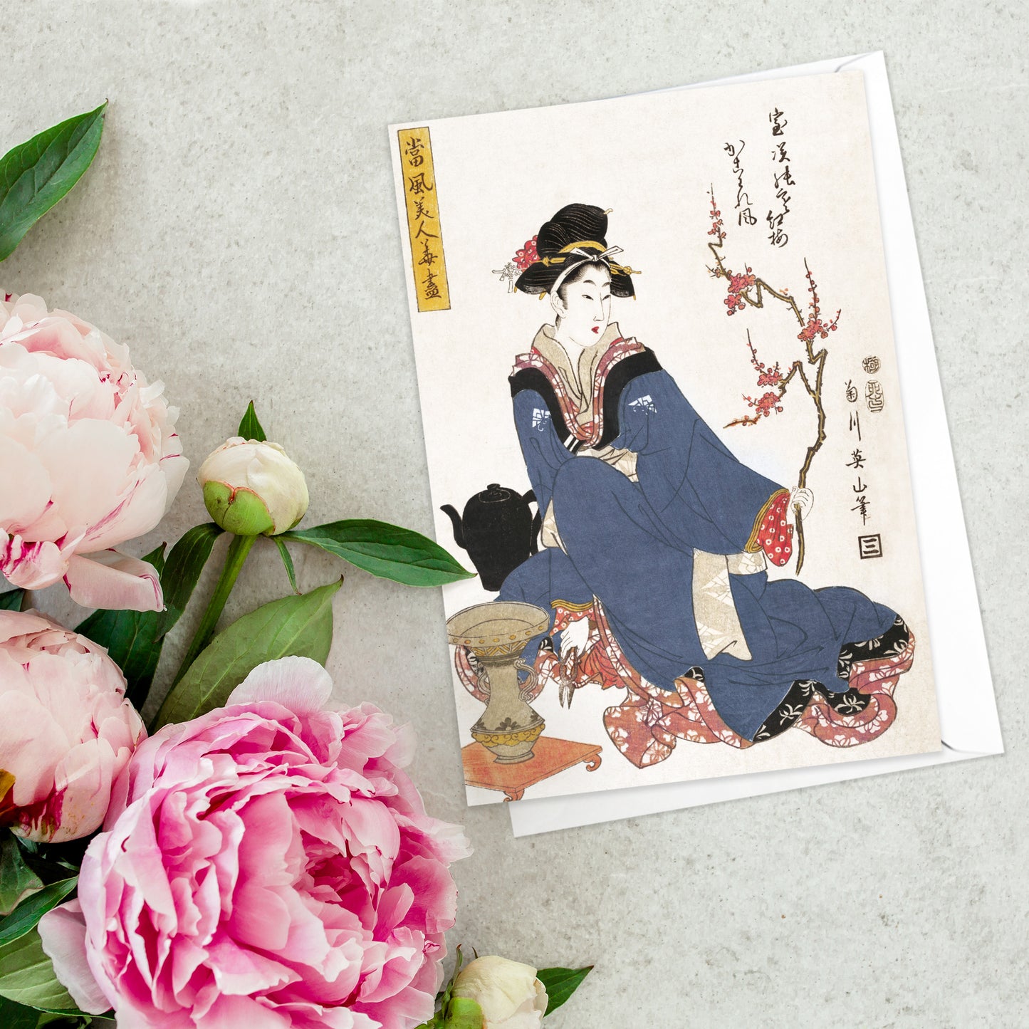 Japanese Ukiyo-e Greeting Cards – Set of 10 | Hokusai, Hiroshige, Haiku Art Cards for All Occasions
