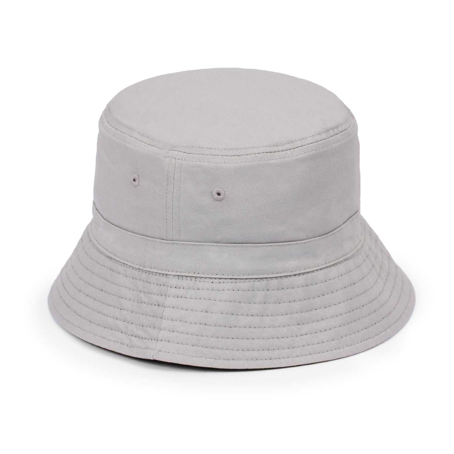 Reversible Bucket Hat with Japanese Applique – Black & Grey