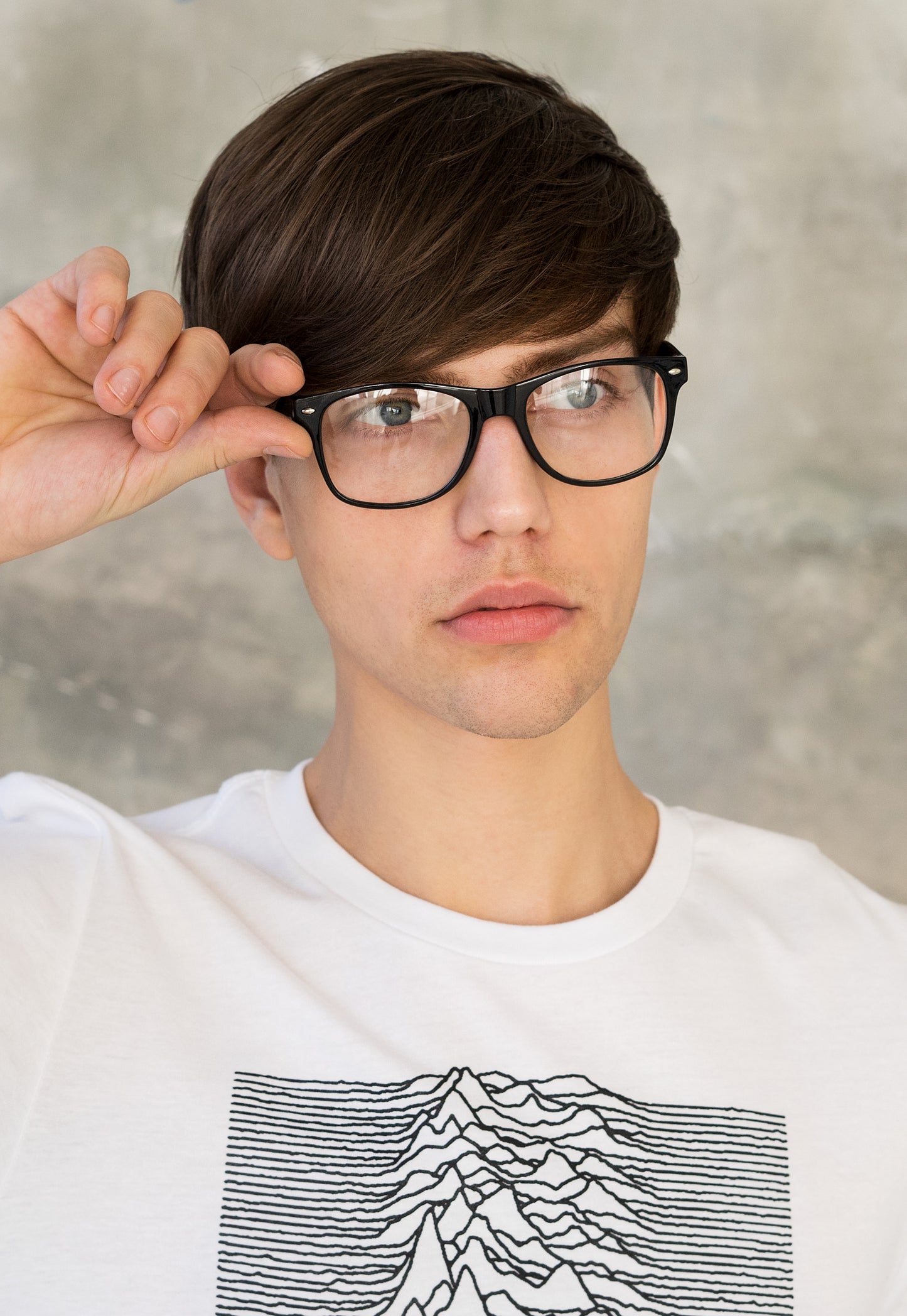 Black Chunky Geek Glasses with Clear Lenses – Kawaii Cosplay Style