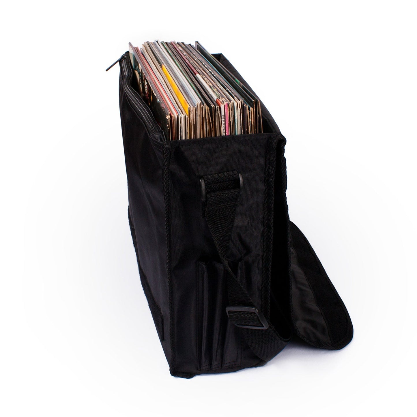 Junglist Sound System Record Bag Massive Drum and Bass Neurofunk LP Vinyl Amen Break DnB Rave Records DJ Mens Womens Messenger Shoulder Bag
