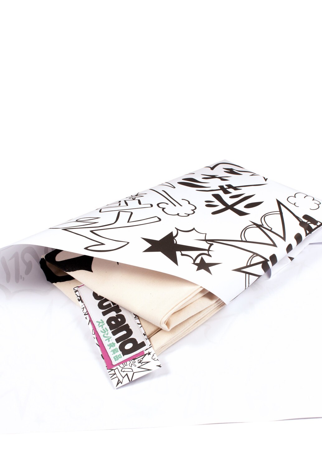 Manga Explosion Tote – Japanese Japan Kawaii Manga Anime Cotton Canvas Tote Shopper Bag Screen Printed Eco Friendly Market Comics Comic Book