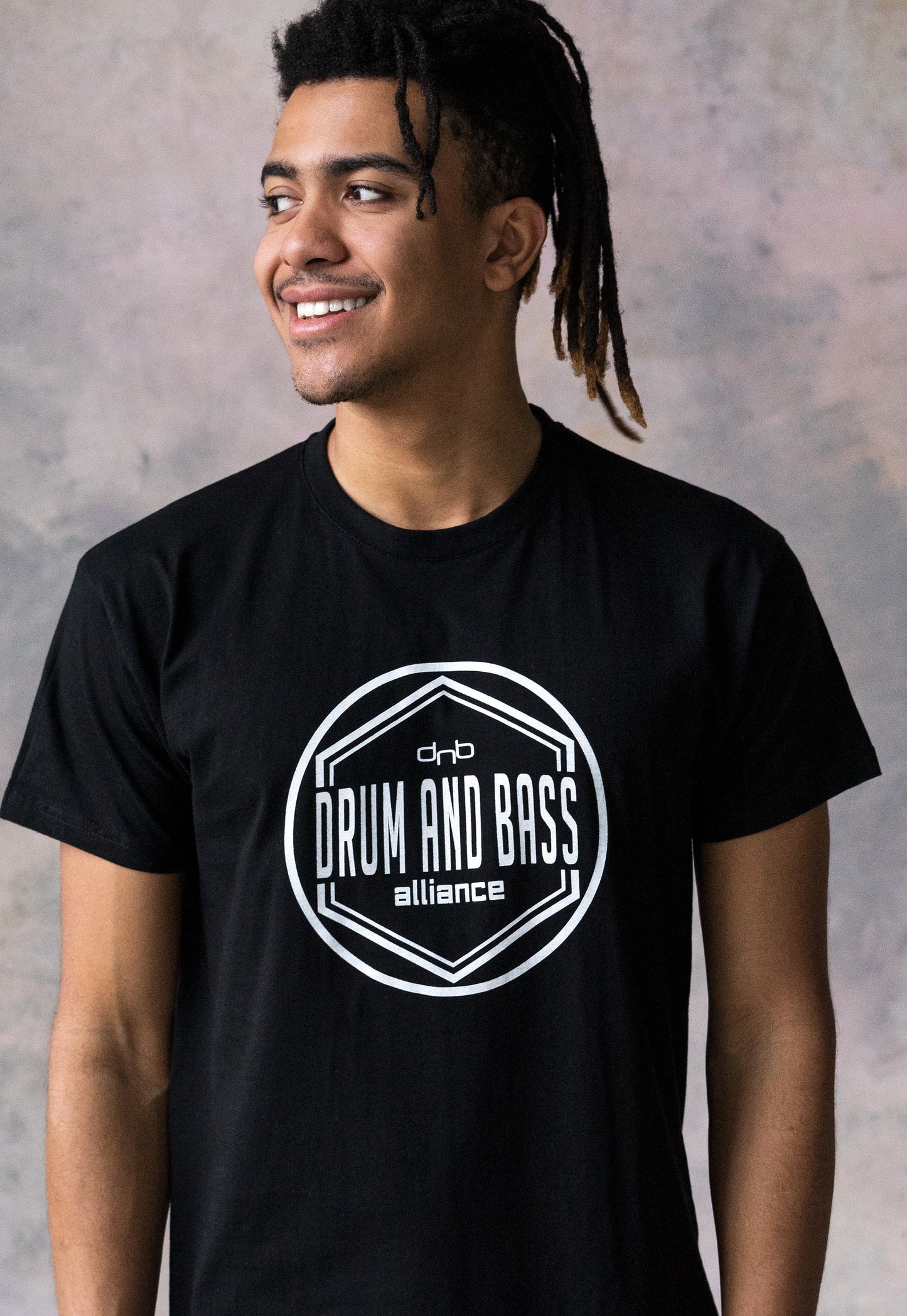 Drum and Bass Alliance Logo T Shirt Junglist Jungle Massive DJ & Synth Music Amen Synth Music Producer DnB Festival Mens Womens Printed Tee