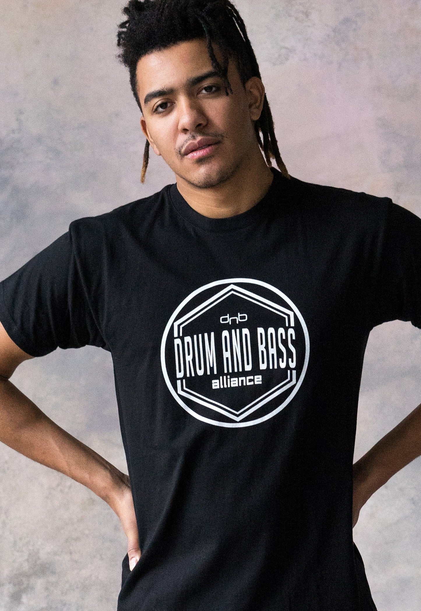 Drum and Bass Alliance Logo T Shirt Junglist Jungle Massive DJ & Synth Music Amen Synth Music Producer DnB Festival Mens Womens Printed Tee