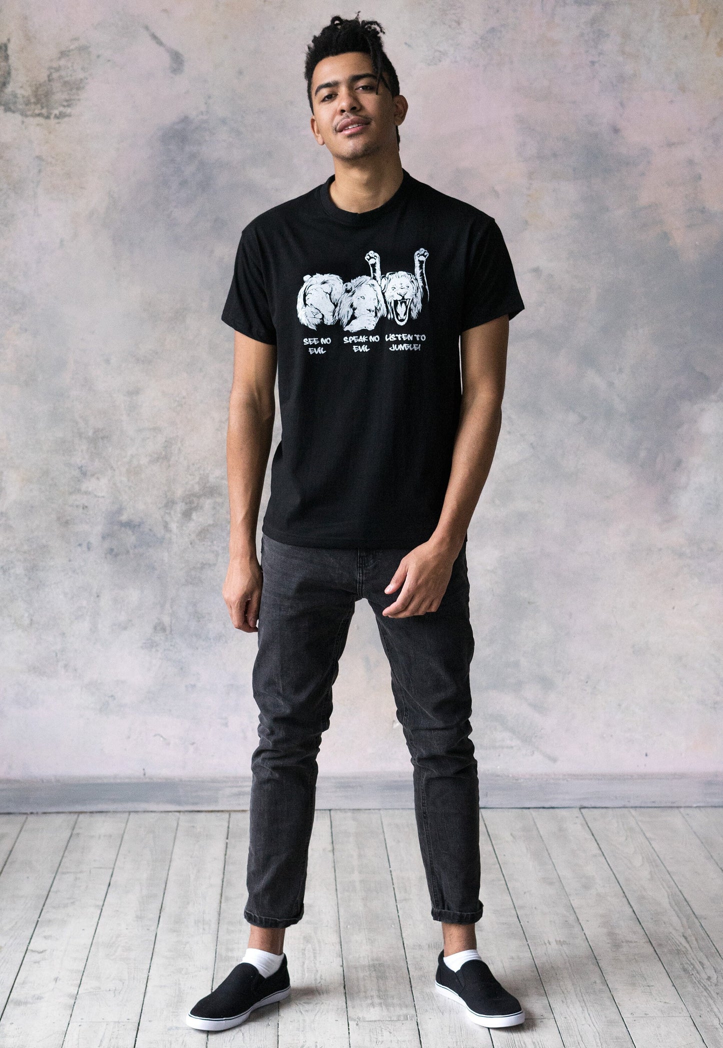 Drum and Bass Lions T Shirt Jungle Massive Junglist DJ & Synth Music Amen Slogan Funny Synth Music Producer Festival Mens Womens Printed Tee