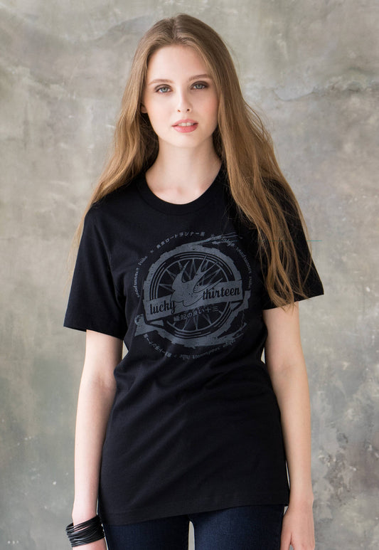 Tokyo Roadrunner Japanese T Shirt - Japan Harajuku Kaminari Retro Vintage Bosozoku Anime Manga Martial Arts Writing Kanji Womens Printed Tee