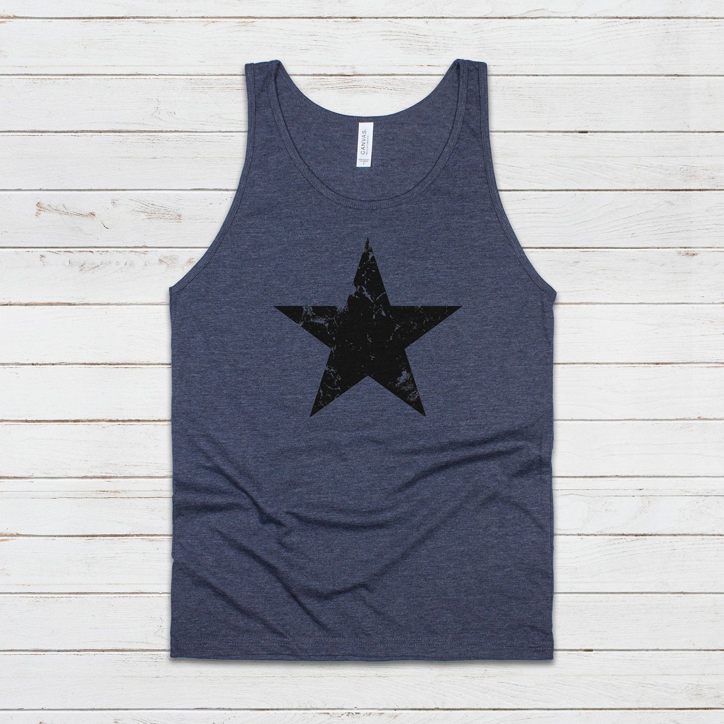 Star Ringer Tank Top Minimalist Abstract Geometric Skater Fashion Retro 70s 80s 90s Y2K Graphic Printed Women's Men's Ringer Vest Tee Cami