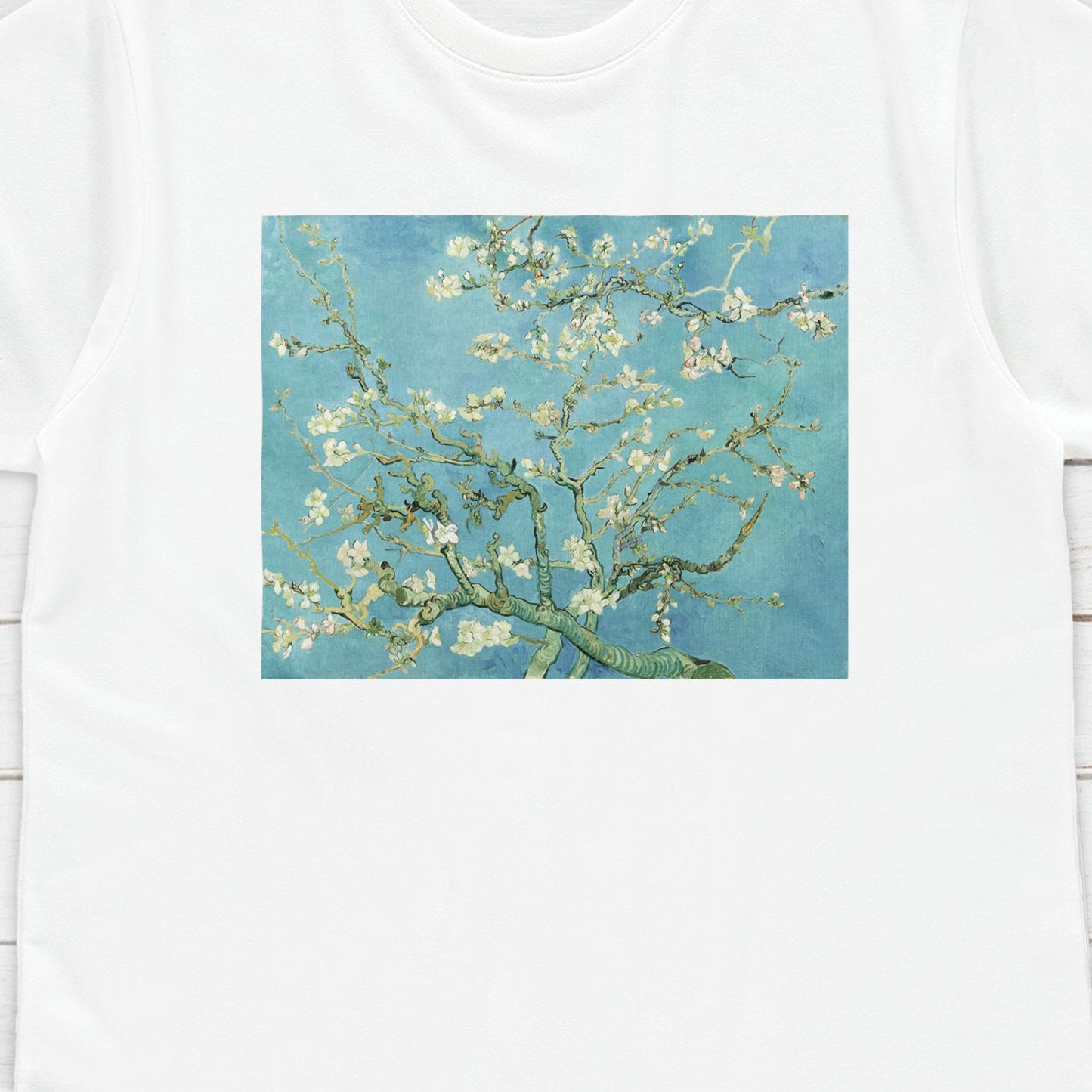 Almond Blossoms T Shirt Van Gogh Impressionist Classical Art Flowers Floral Aesthetic Pretty Soft Grunge Womens Mens Graphic Printed Tee Top