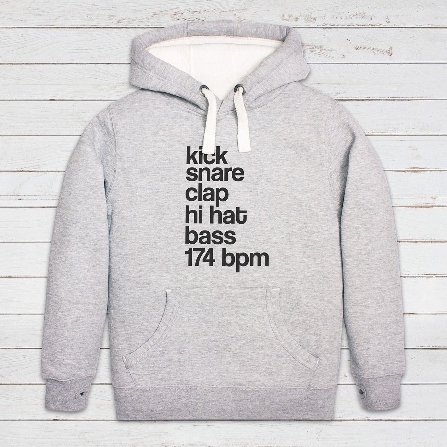 Kick Snare Hoodie Drum and Bass DnB EDM Synthesizer Synth Rhythm Machine Dubstep Junglist Neurofunk Women Mens Sweatshirt Printed Hooded Top