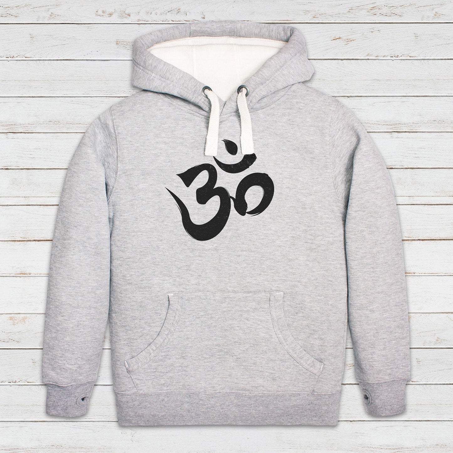 Om Ohm Aum Hoodie Sanskrit Writing Calligraphy Namaste Mandala Hamza Hamsa Yoga Zen Mindfulness Womens Mens Sweatshirt Printed Hooded Top