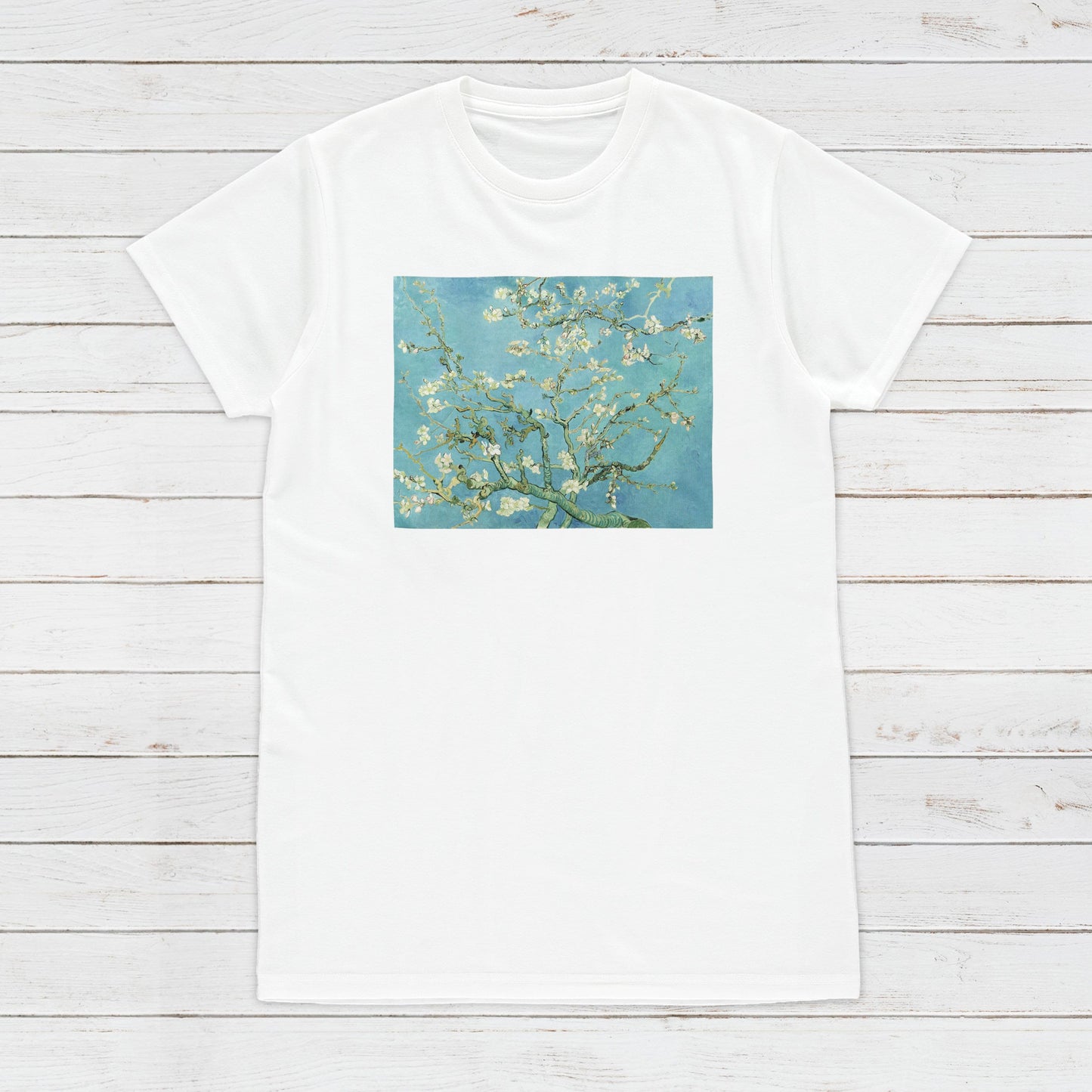 Almond Blossoms T Shirt Van Gogh Impressionist Classical Art Flowers Floral Aesthetic Pretty Soft Grunge Womens Mens Graphic Printed Tee Top