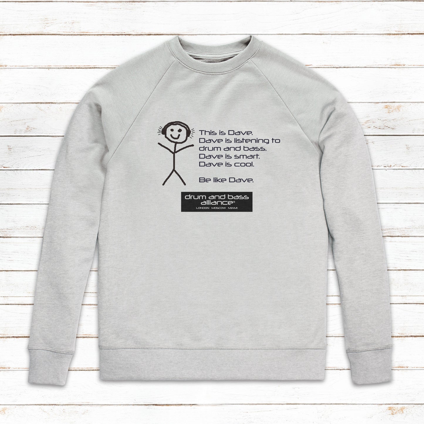 Custom Name Sweatshirt Personalised Your Text Drum & Bass Alliance UK Garage Junglist Jungle Massive Valentines Day Gift Mens Womens Printed