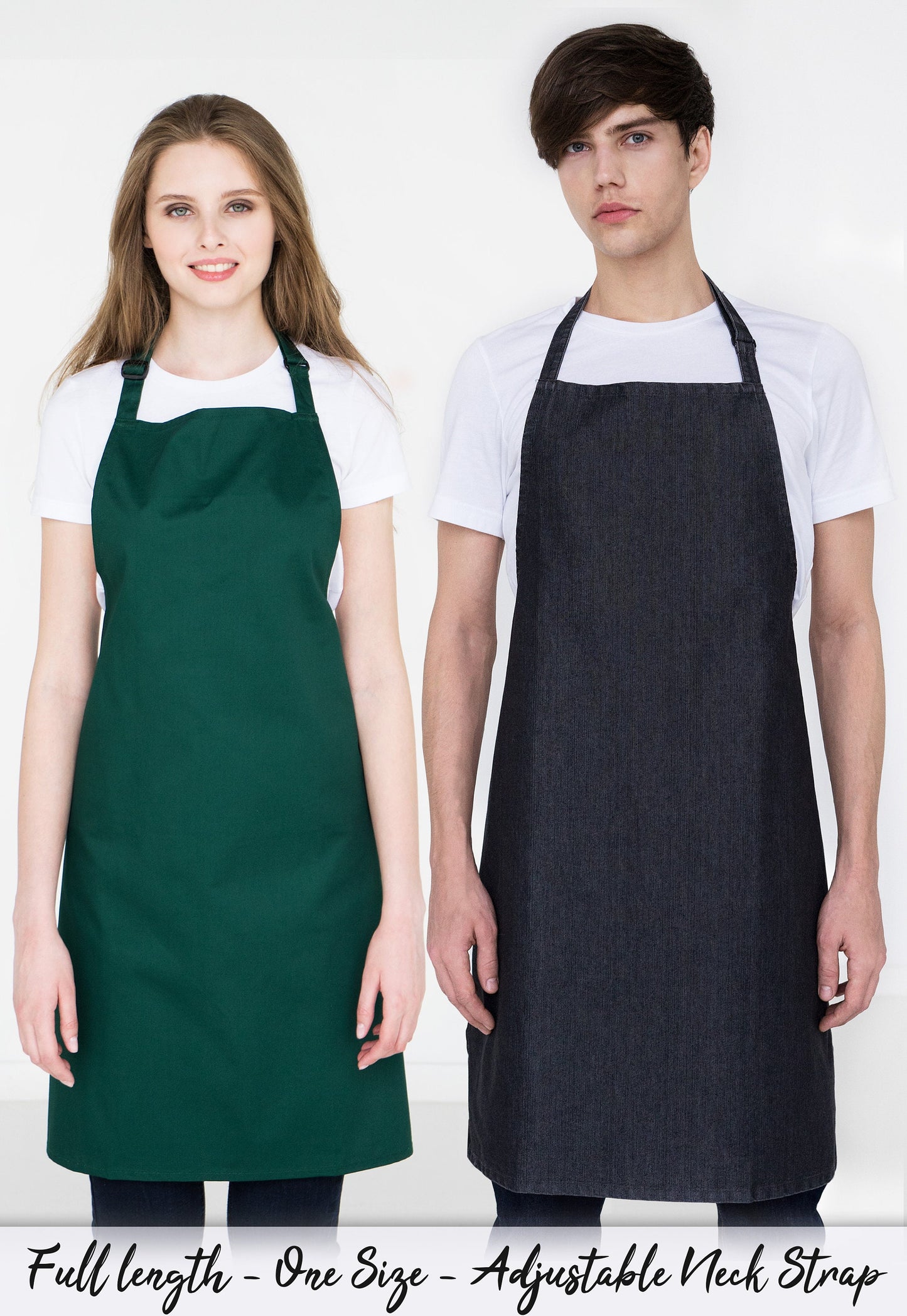 Vegan Printed Baking Cooking Apron Japanese Enso Buddist Circle Plant Based Unique Eco Womens Mens One Size Full Length Chefs Birthday Gift