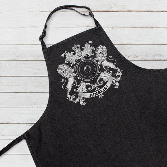 Baking Cooking Apron Drum and Bass Lions Junglist Music DJ DnB Womens Mens Full Size Long One Size Unique Printed Valentines Birthday Gifts