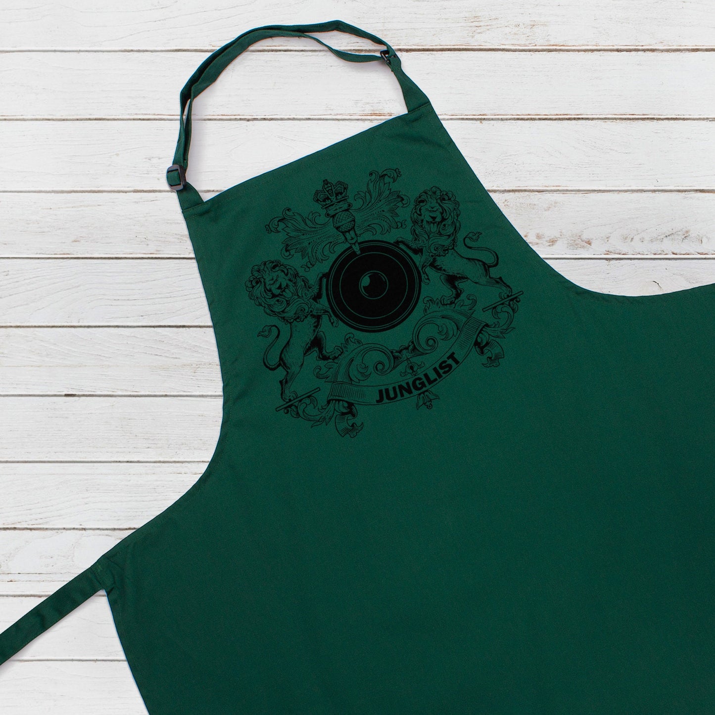Baking Cooking Apron Drum and Bass Lions Junglist Music DJ DnB Womens Mens Full Size Long One Size Unique Printed Valentines Birthday Gifts