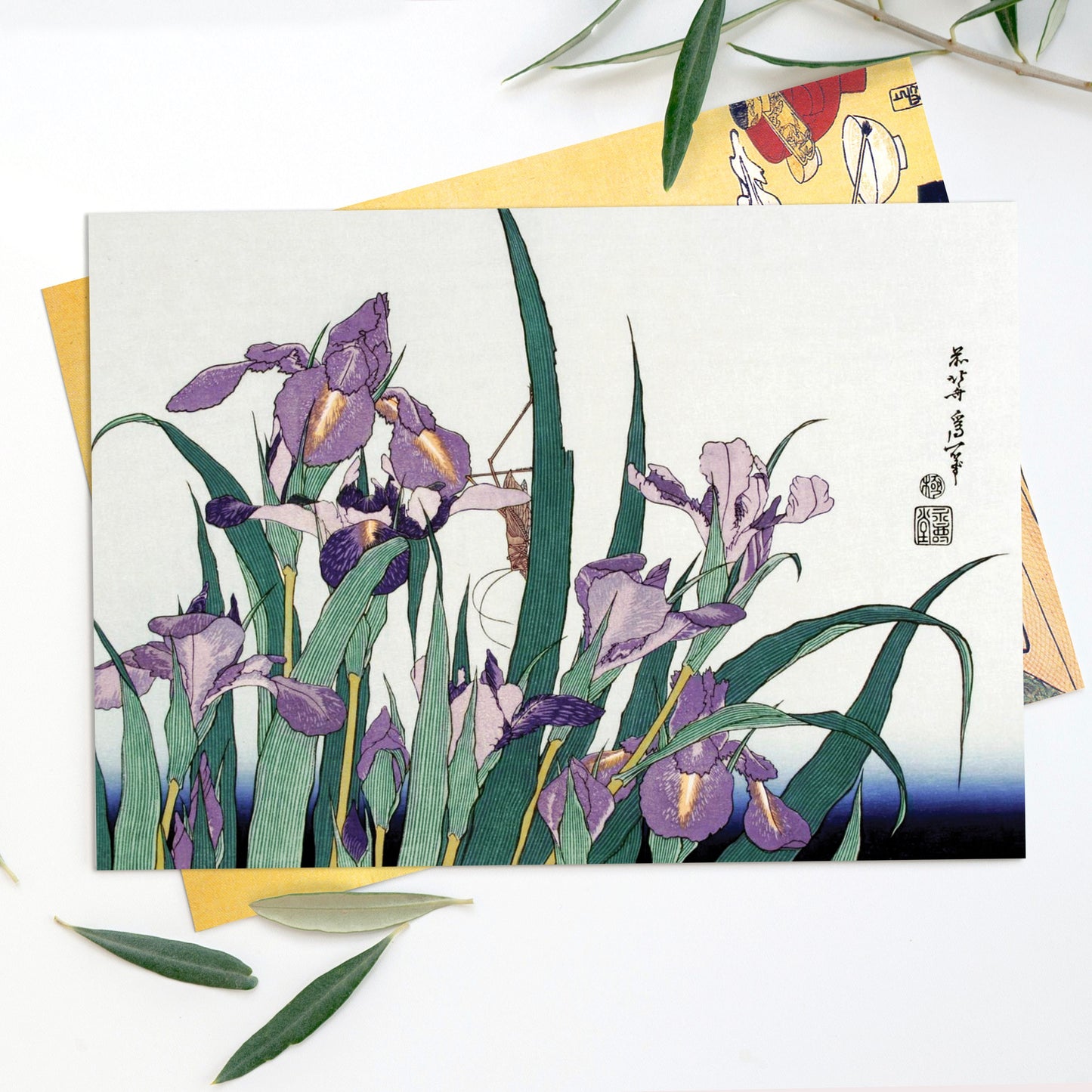 Japanese Ukiyo-e Art Postcards Set of 10 - Postcard Prints Pack Woodblock Art Print Aesthetic Hiroshige Hokusai Geisha Flowers Cards Gift