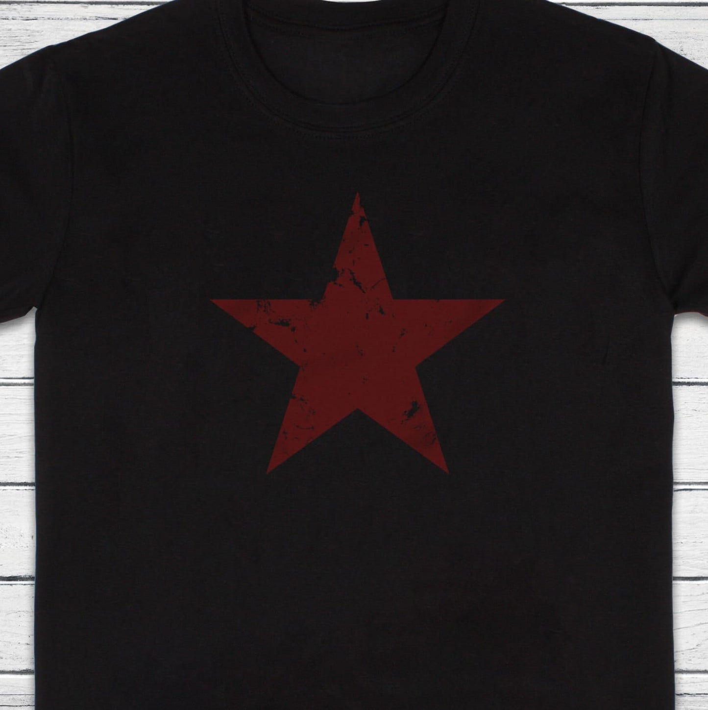 Red Star T Shirt Minimalist Abstract Geometric Streetwear Skater Retro Graphic Design 90s Yoga Gym Women's Men's Screen Printed Rad Y2K Tee