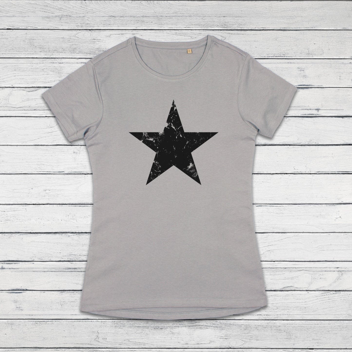 Black Red Star T Shirt Minimalist Abstract Geometric Streetwear Skater Retro Graphic Design 70s 90s Y2K Yoga Gym Girls Womens Printed Tee