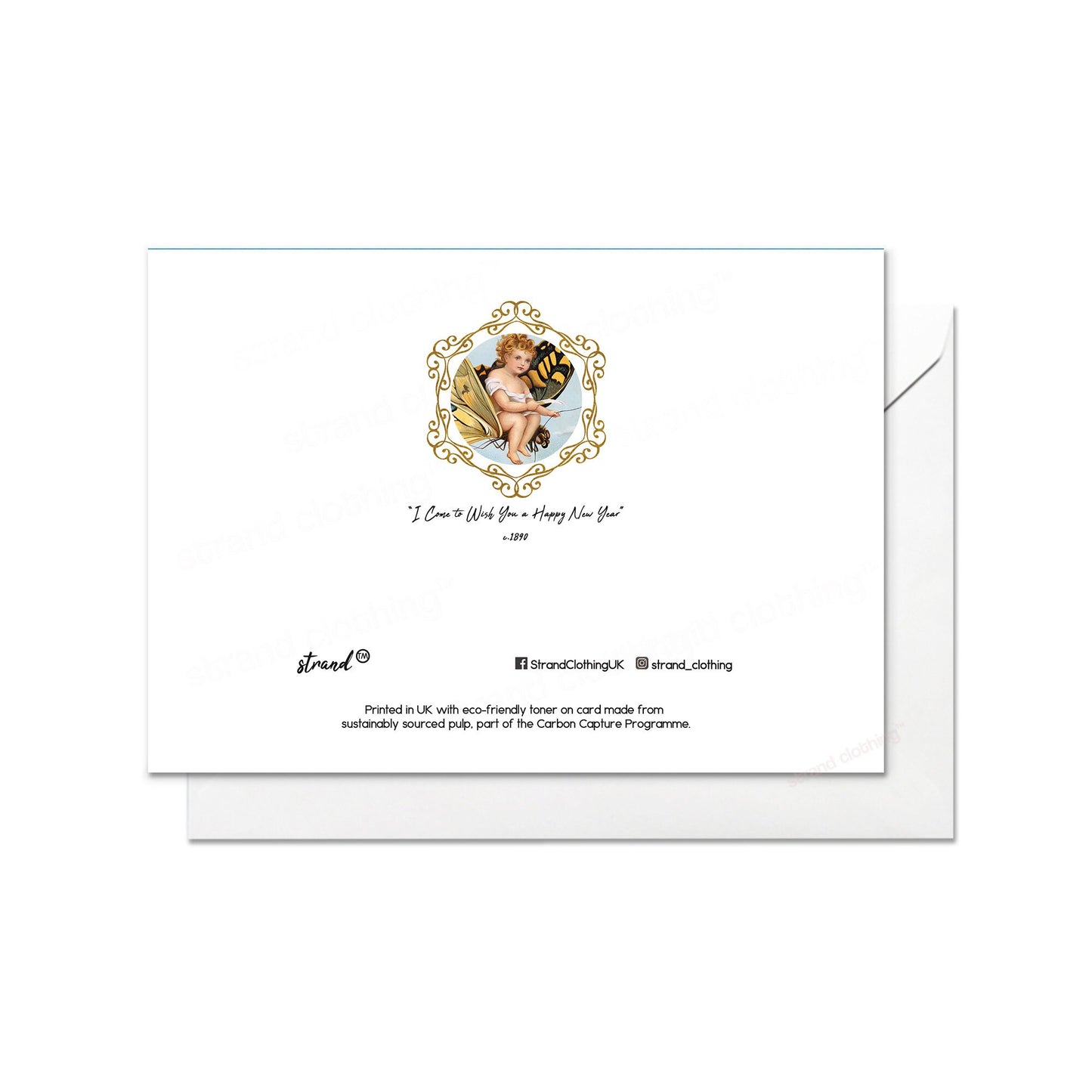 Weird Victorian Greeting Cards Christmas Card Set Xmas New Year Winter Edwardian Vintage Retro Butterfly Child Angel Funny Festive Cheer B76
