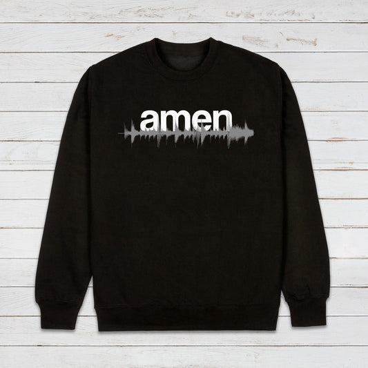 Amen Break Sweatshirt Jungle Massive Drum and Bass DJ Synth Junglist Ragga Music Producer Synthesizer Sweater Pullover Jumper Mens Women Top