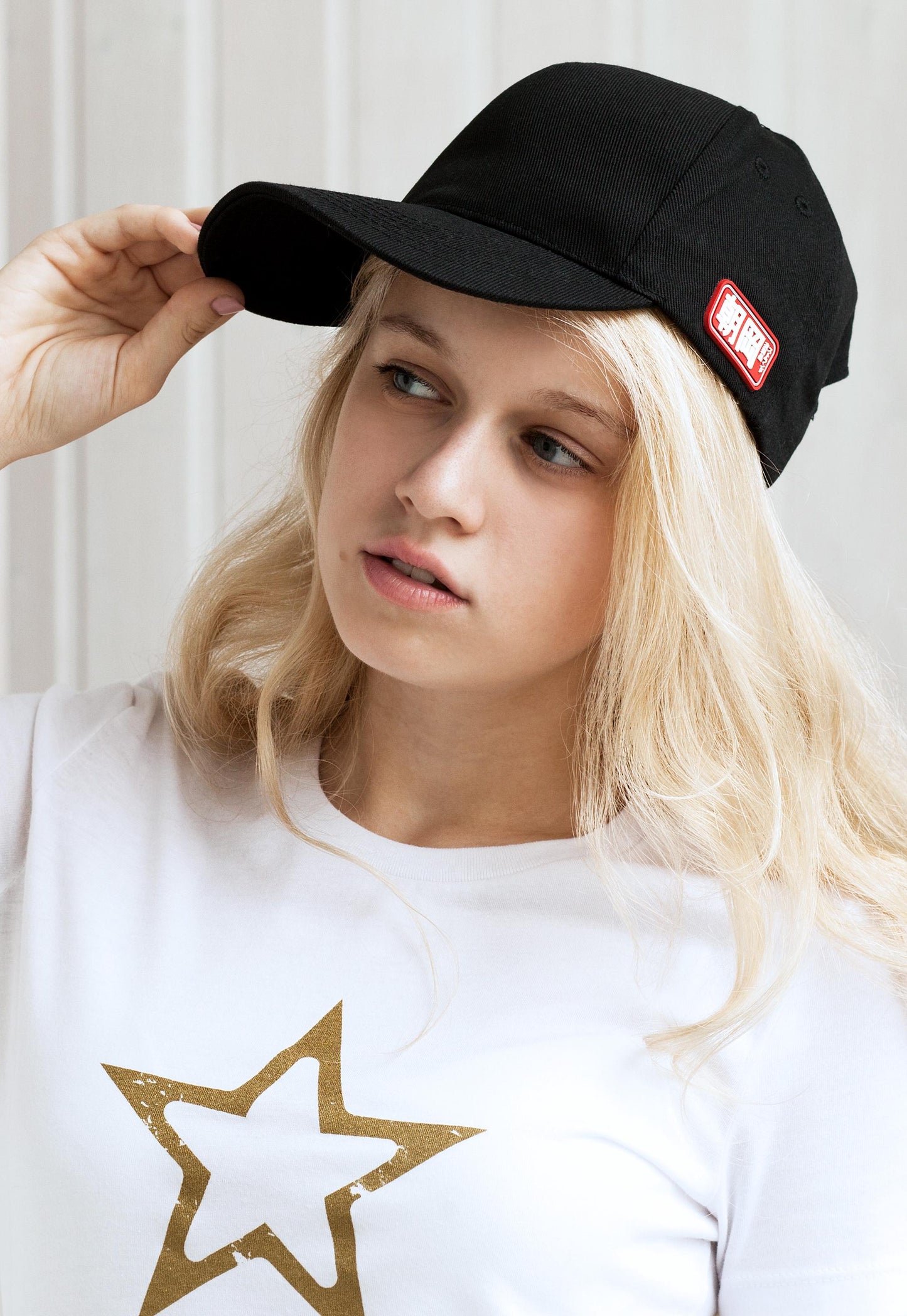 Classic Black Baseball Cap with Japanese Vinyl Applique - Retro Vintage Mens Womens Black Kuroi Hat Japan Aesthetic Streetwear 70s 80s 90s