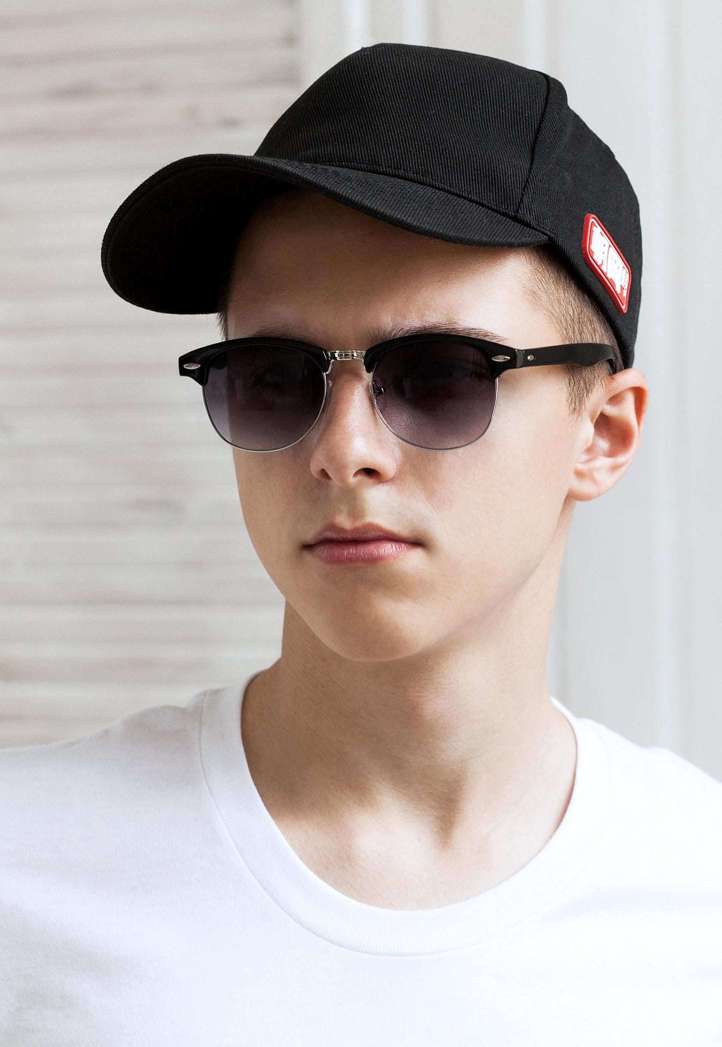 Classic Black Baseball Cap with Japanese Vinyl Applique - Retro Vintage Mens Womens Black Kuroi Hat Japan Aesthetic Streetwear 70s 80s 90s