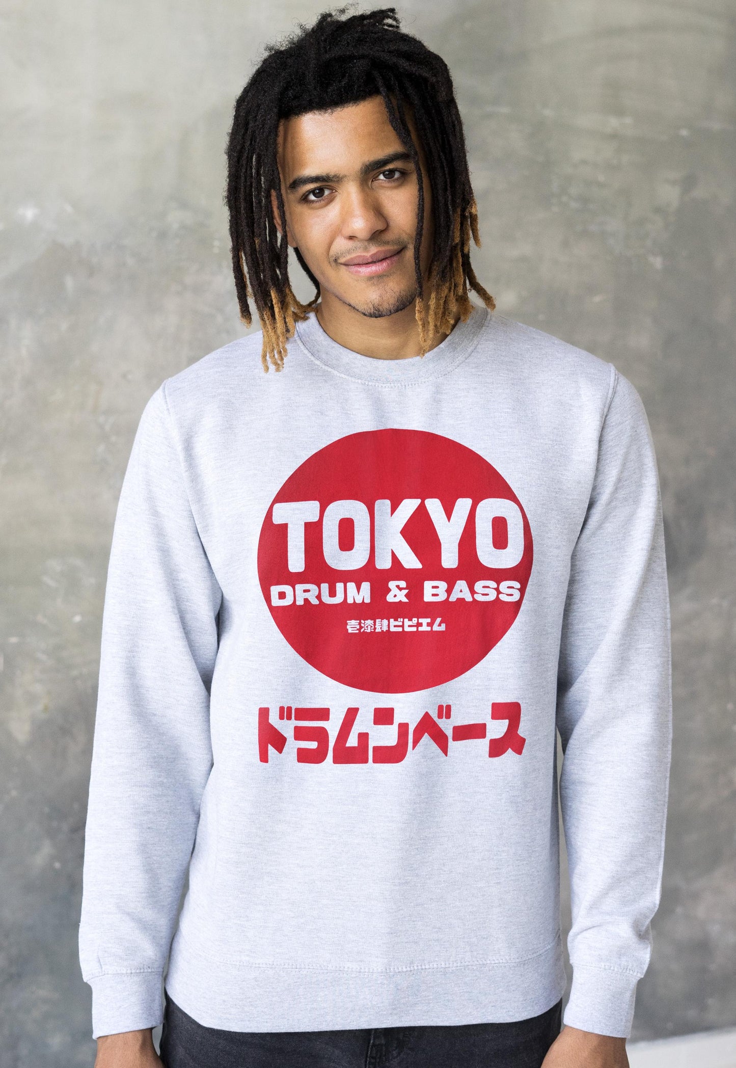 Tokyo Drum & Bass Sweatshirt Japanese Writing Japan 174 BPM Plus Size Warm Kanji Junglist Oversize Womens Printed Sweater Pullover Jumper