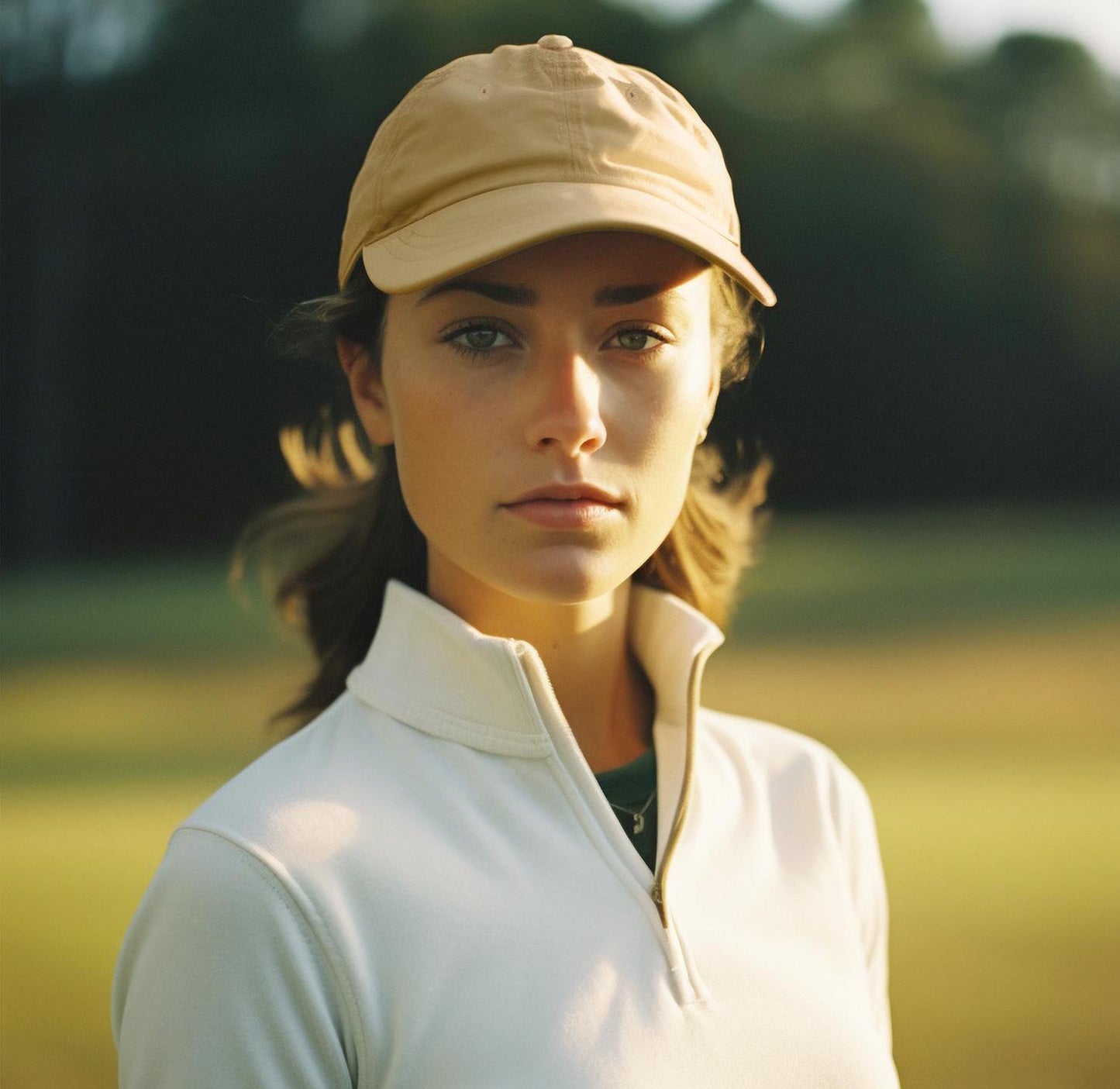 Japanese Style Baseball Dad Cap Retro Vintage Camel Brown Tan Beige Mens Womens Hat Vegan Vinyl Detail Streetwear 70s 80s 90s Y2K Casual Rad
