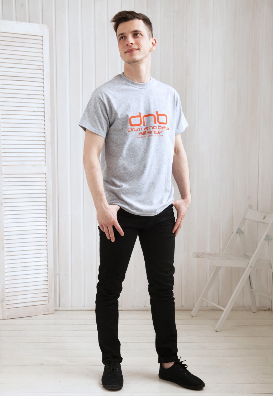 Drum and Bass Alliance T Shirt - DnB Junglist Synthesizer & n DJ Festival EDM Synth Music Producer Mens Womens Graphic Screen Printed Tee