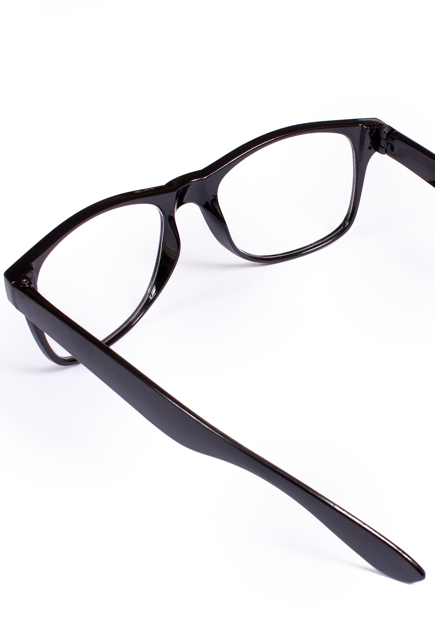 Black Chunky Geek Glasses with Clear Lenses – Kawaii Cosplay Style