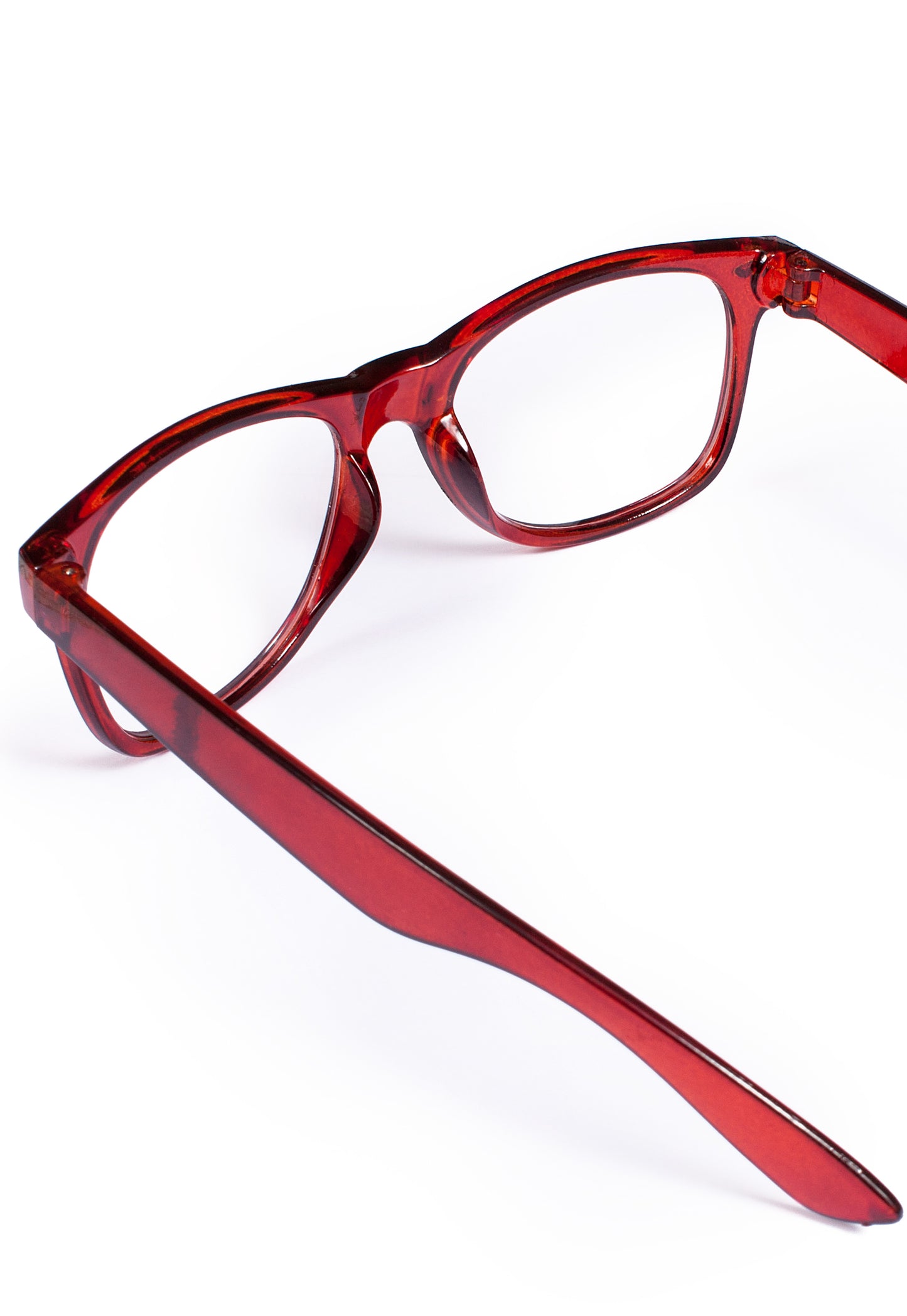 Brown Chunky Geek Glasses with Clear Lenses – Kawaii Cosplay Style
