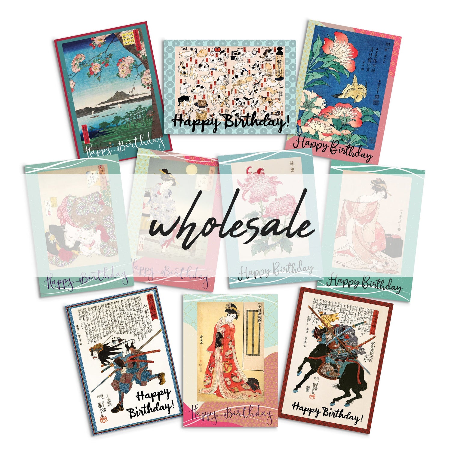 Wholesale - Birthday Cards - Pre-selected and Curated Bundles