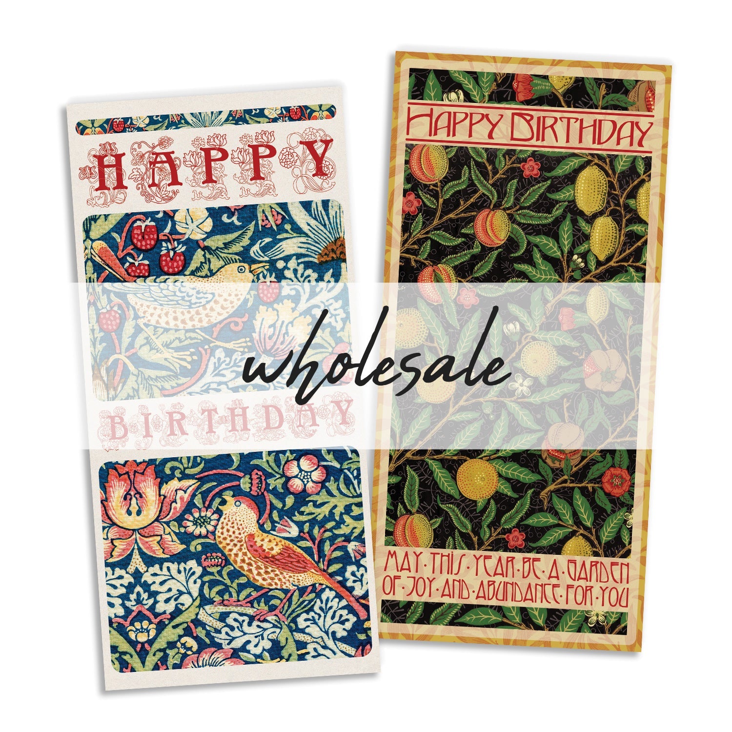 Wholesale - Birthday Cards - Single