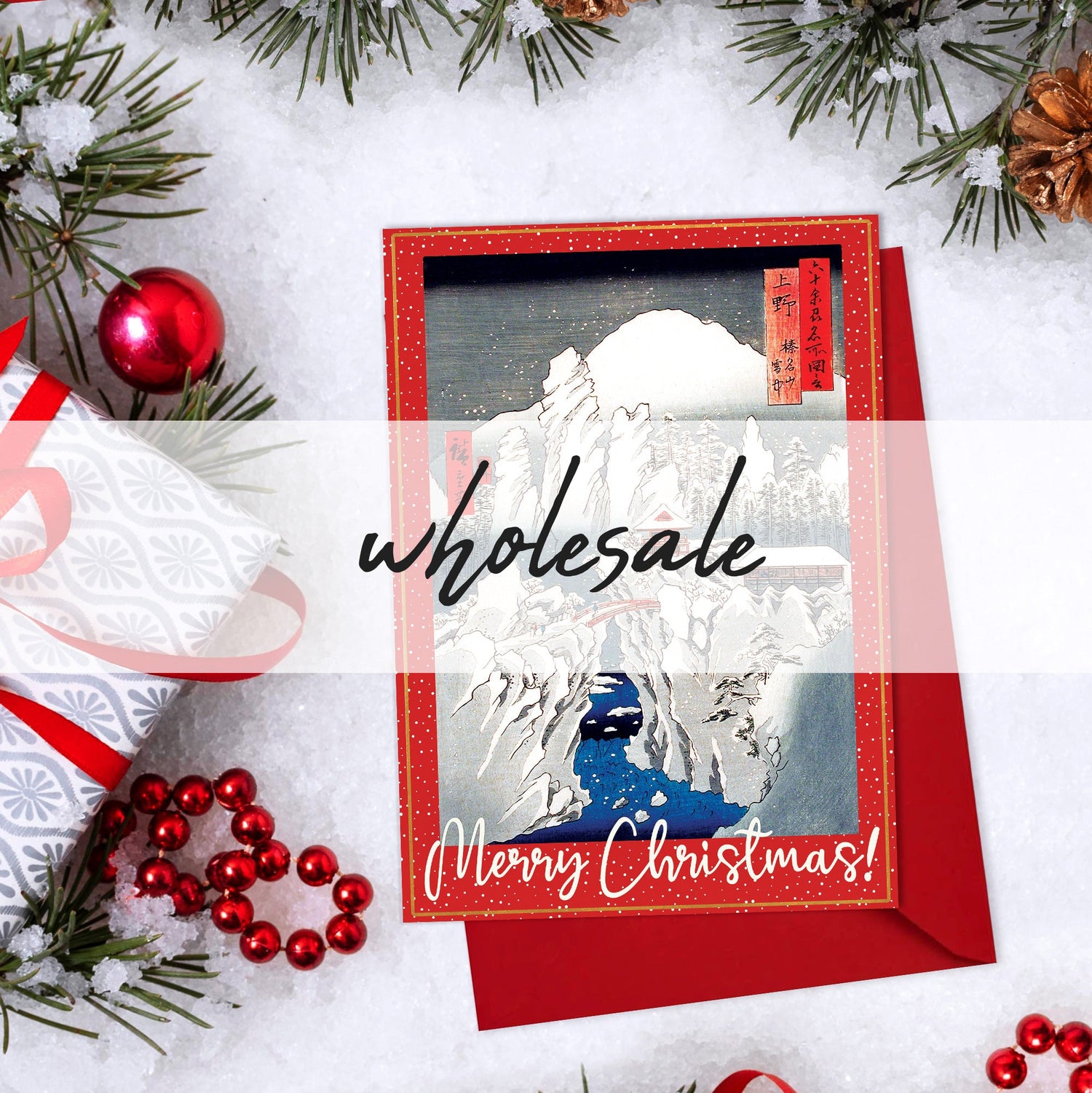 Wholesale – Christmas Cards - Single