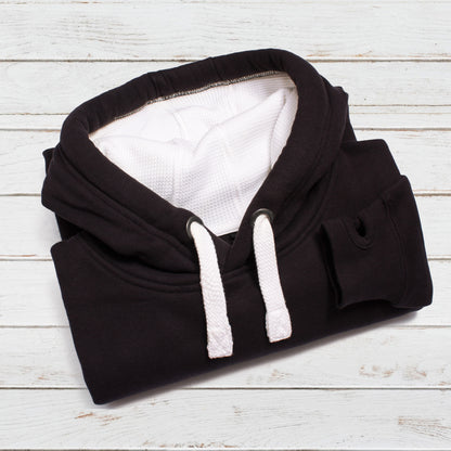 “Way of the Lion” Hoodie – Japanese Calligraphy Minimalist Line-Art Lion (Unisex)