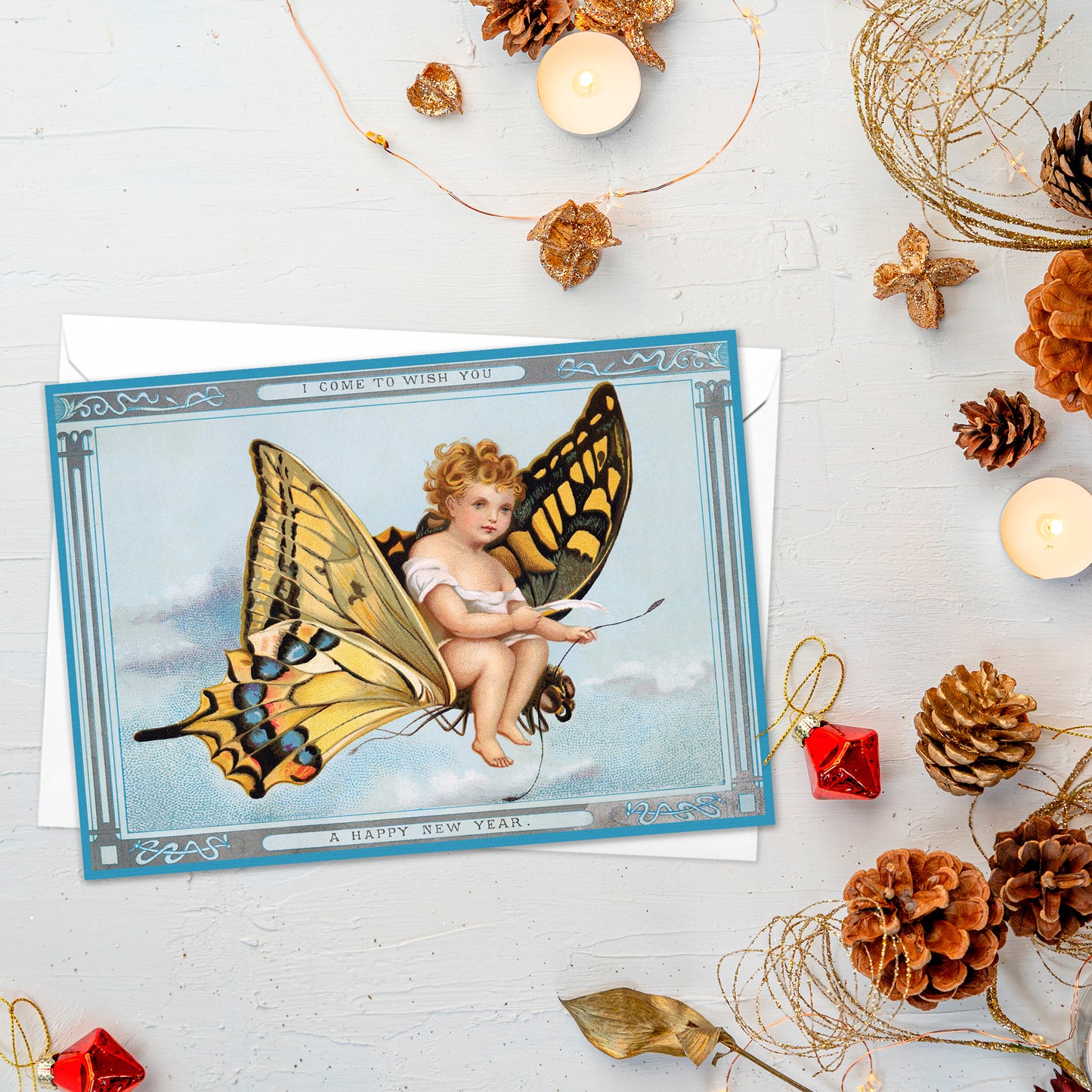 Weird Victorian Christmas Greeting Cards – Set of 10 | Creepy & Funny Retro Holiday Designs