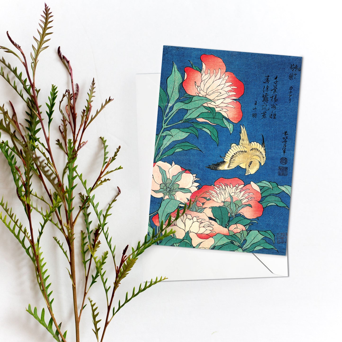 Japanese Ukiyo-e Greeting Cards – Set of 10 | Hokusai, Hiroshige, Haiku Art Cards for All Occasions