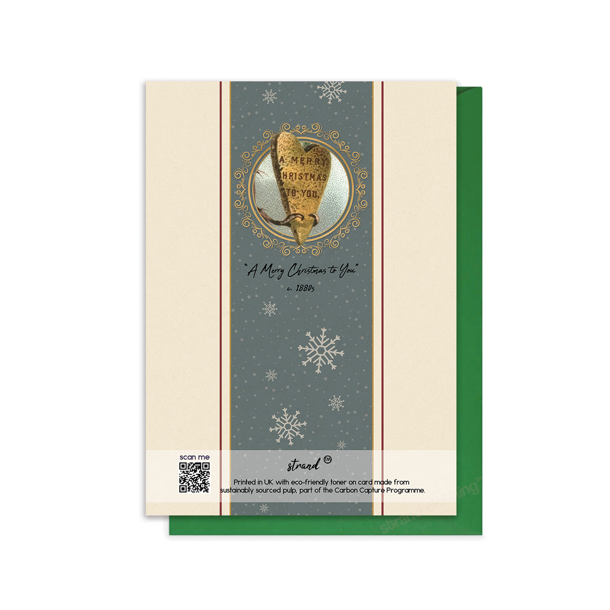 A Merry Christmas to You – Victorian Christmas Card