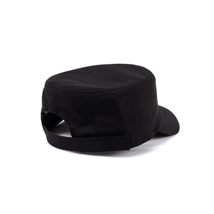 Army Cadet Cap with Japanese Vinyl Applique - Black Colour