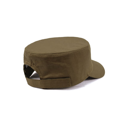 Army Cadet Cap with Japanese Vinyl Applique - Khaki Colour
