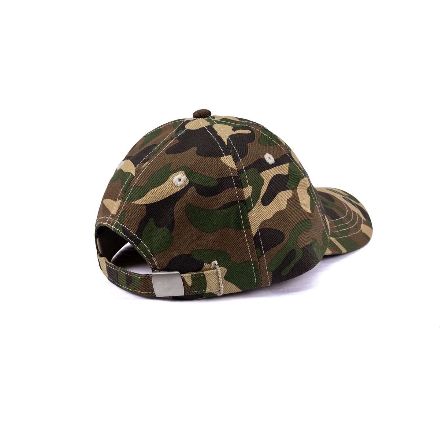Japanese Style Camo Baseball Cap with Vinyl Detail