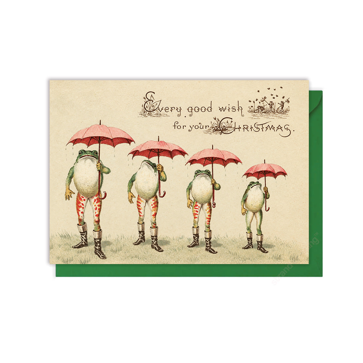 Every Good Wish for Your Christmas – Victorian Christmas Card