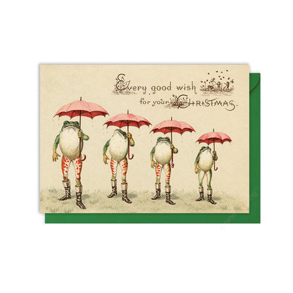 Every Good Wish for Your Christmas – Victorian Christmas Card