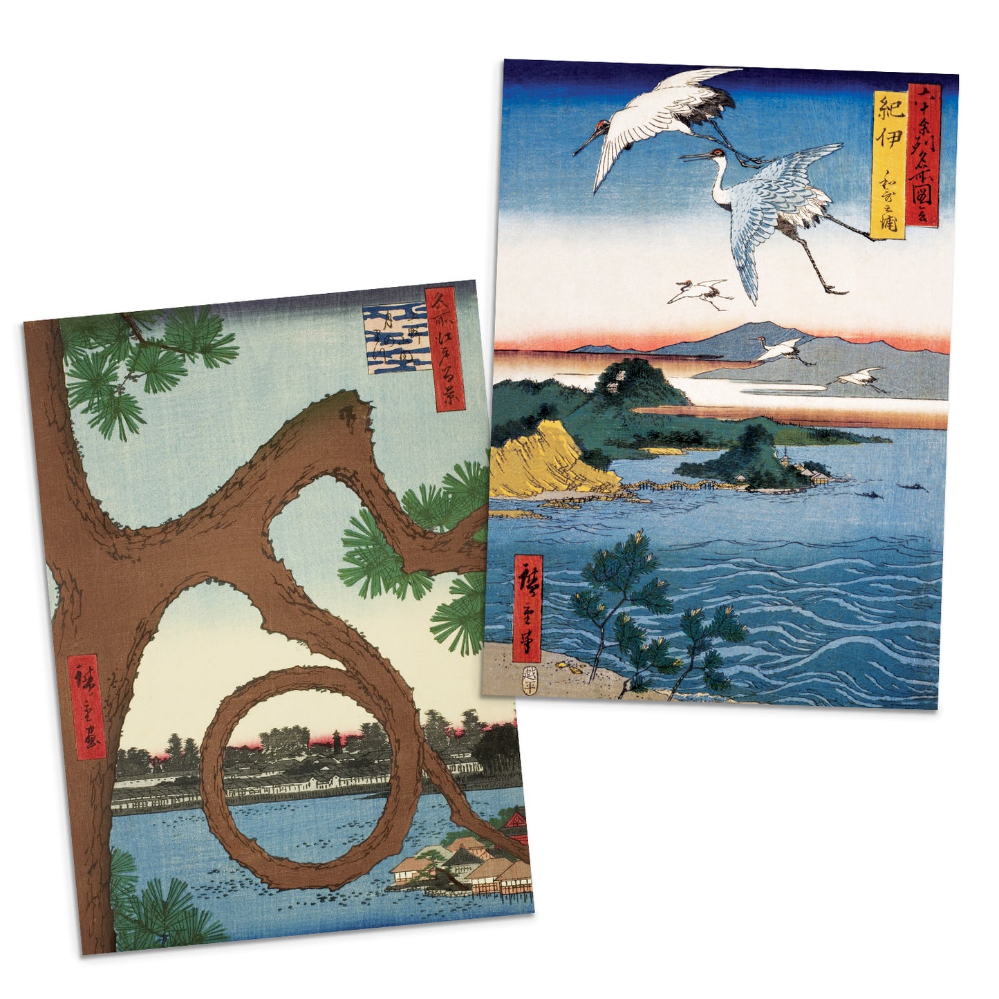 Hiroshige Japanese Ukiyo-e Greeting Cards – Set of 5 | Collection 2