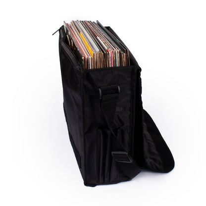 Junglist Sound System Record Bag Massive Drum and Bass Neurofunk LP Vinyl Amen Break DnB Rave Records DJ Mens Womens Messenger Shoulder Bag