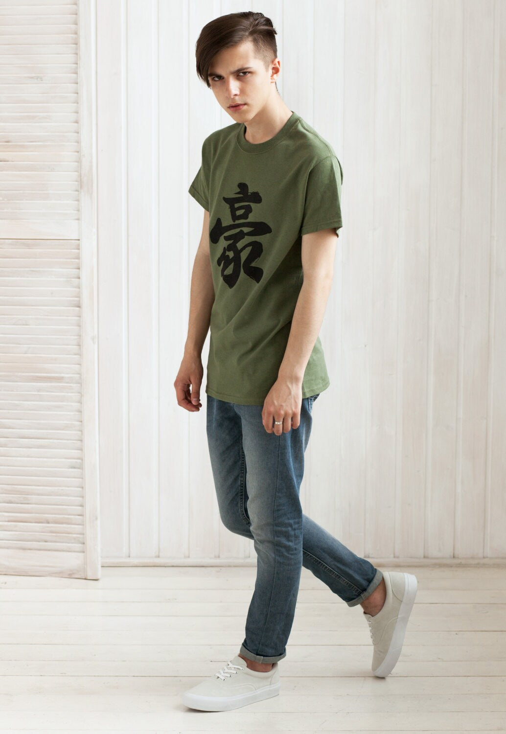 Japanese Calligraphy T Shirt Power Tokyo Japan Australia Writing Kanji Yoga Martial Arts Boxing Anime Manga Mens Womens Graphic Printed Tee