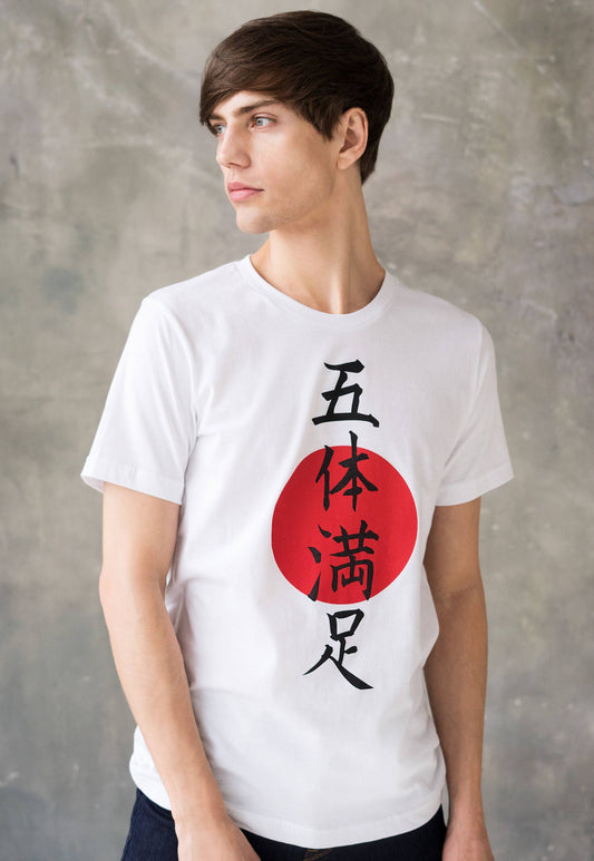 Japanese T Shirt - Perfect - Japan Calligraphy Kawaii Kanji Hinomaru Tai Chi Text Anime Manga Kanji Yoga Slogan Tokyo Screen Printed Tee Top