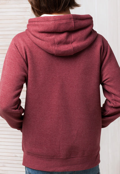 Japanese Zip Hoodie Yuki/Courage Japan Calligraphy Positive Motivational Jumper with Thumb Hole Cuffs Sweatshirt Zip Up Zipped Hooded Top