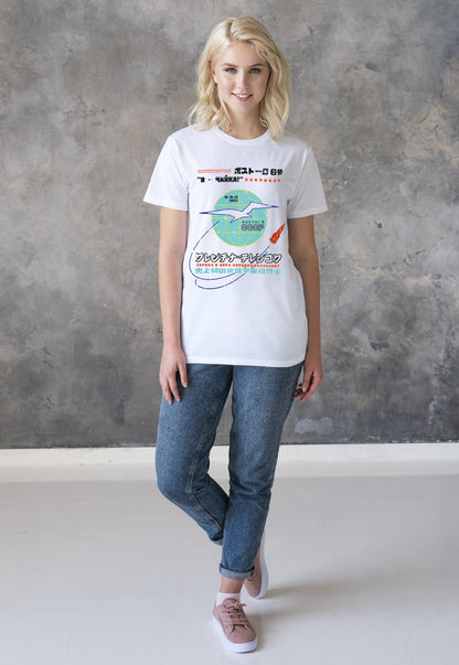 First Woman In Space T Shirt Female Cosmonaut Astronaut Scientist Japanese Soviet Sputnik Retro Women In Science STEM USSR CCCP Printed Tee