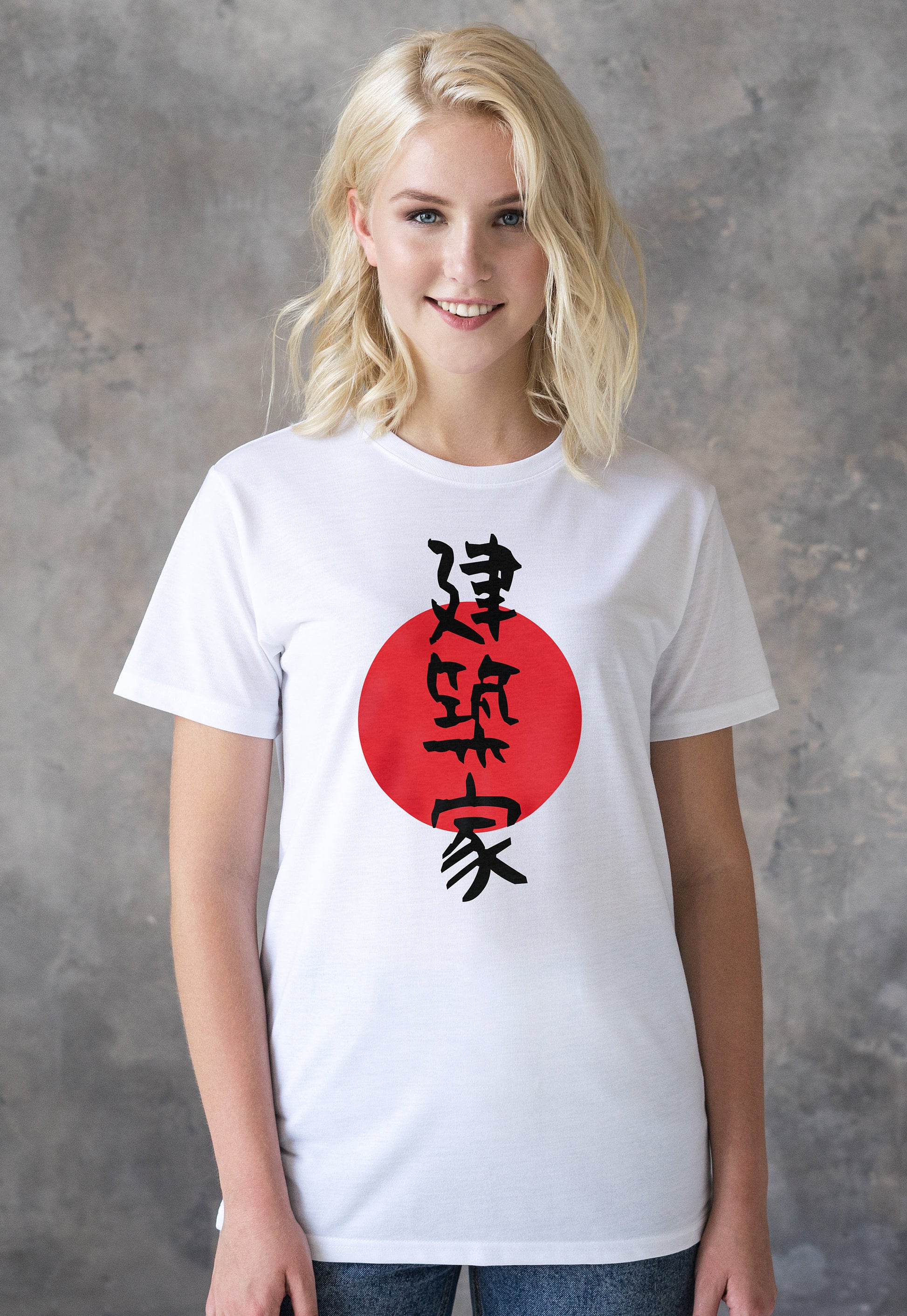 Custom Japanese T Shirt Calligraphy Kanji Hobby Profession Job Occupation Personalised Name Message Birthday Father's Day Men's Women's Tee