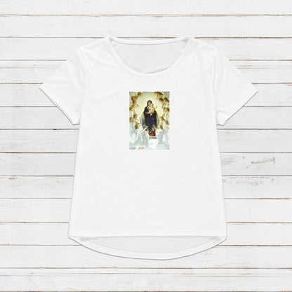 Madonna Angel T Shirt Bouguereau Baroque Rococo Art Quirky Aesthetic Grunge Alternative Gift Cute Pretty Womens Mens Graphic Printed Tee Top